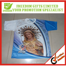 Customise Logo Printed Advertising Sublimation Tshirt